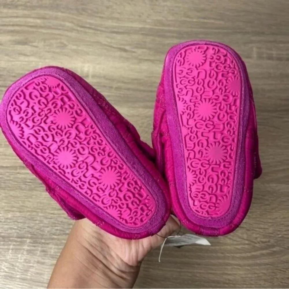 Ugg Baby Hot Pink Tasman LTA Booties Size 2/3 NWT